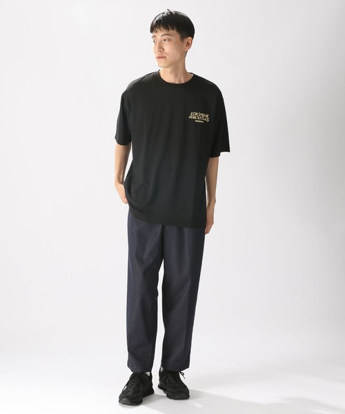NUMERALS（ヌメラルズ）の「[NUMERALS]ドライアクティブT（Tシャツ/カットソー・メンズ・ブラック/ホワイト・LARGE/MEDIUM）」の5枚目の写真