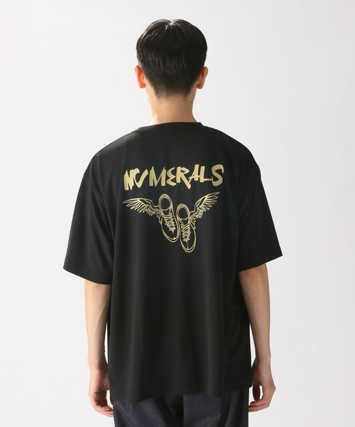 NUMERALS（ヌメラルズ）の「[NUMERALS]ドライアクティブT（Tシャツ/カットソー・メンズ・ブラック/ホワイト・LARGE/MEDIUM）」の9枚目の写真