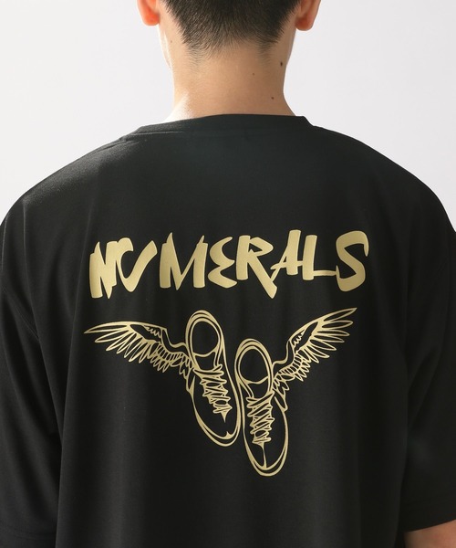 NUMERALS（ヌメラルズ）の「[NUMERALS]ドライアクティブT（Tシャツ/カットソー・メンズ・ブラック/ホワイト・LARGE/MEDIUM）」の13枚目の写真