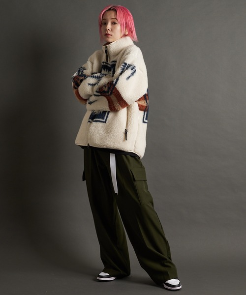 PENDLETON（ペンドルトン）の「PENDLETON-Boa Stand Blouson（その他アウター・メンズ・ネイビー/アイボリー/ブラック・M/L）」の17枚目の写真