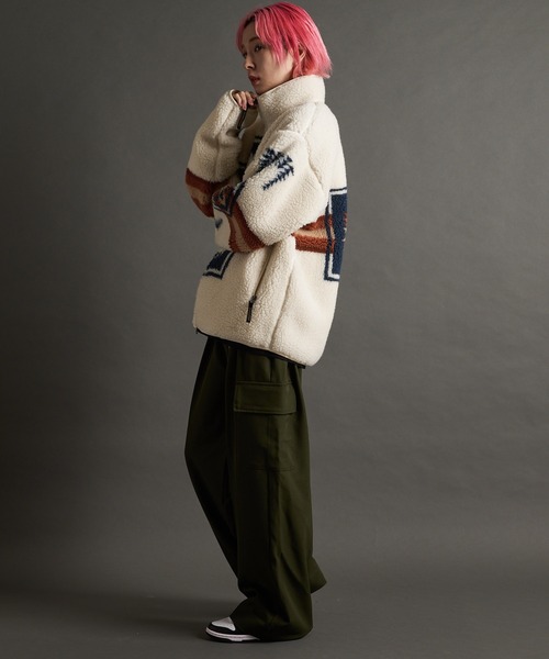 PENDLETON（ペンドルトン）の「PENDLETON-Boa Stand Blouson（その他アウター・メンズ・ネイビー/アイボリー/ブラック・M/L）」の18枚目の写真