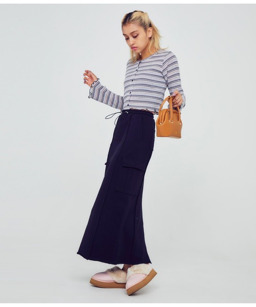 ANAP（アナップ）の「厚底ムートンスリッポン（スリッポン・レディース・ピンク/ダークグレー/ベージュ・M/S/L）」の22枚目の写真