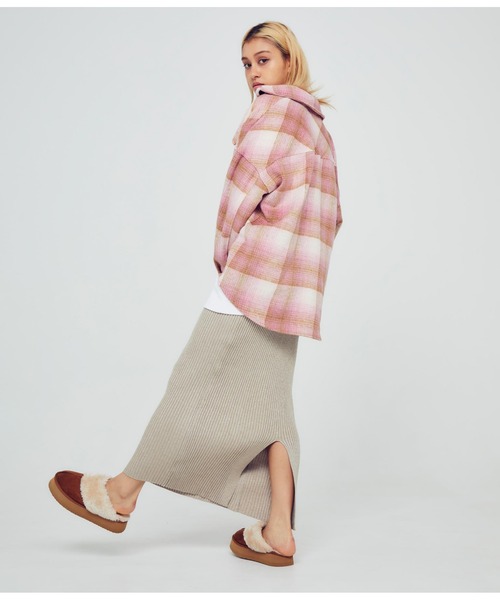 ANAP（アナップ）の「厚底ムートンスリッポン（スリッポン・レディース・ピンク/ダークグレー/ベージュ・M/S/L）」の17枚目の写真