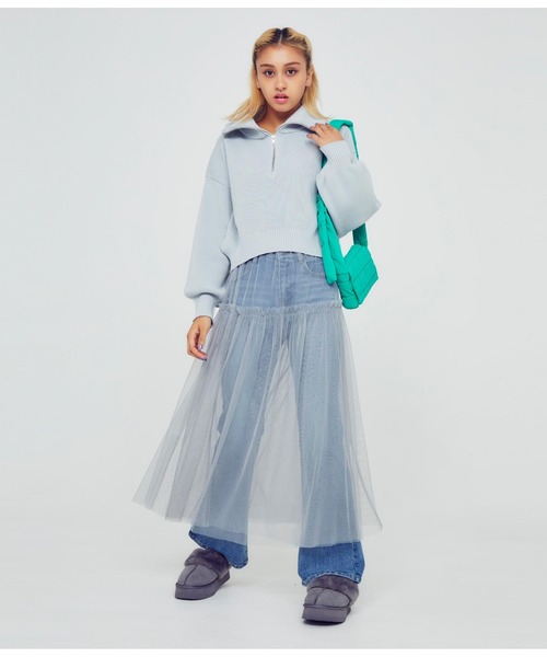 ANAP（アナップ）の「厚底ムートンスリッポン（スリッポン・レディース・ピンク/ダークグレー/ベージュ・M/S/L）」の9枚目の写真