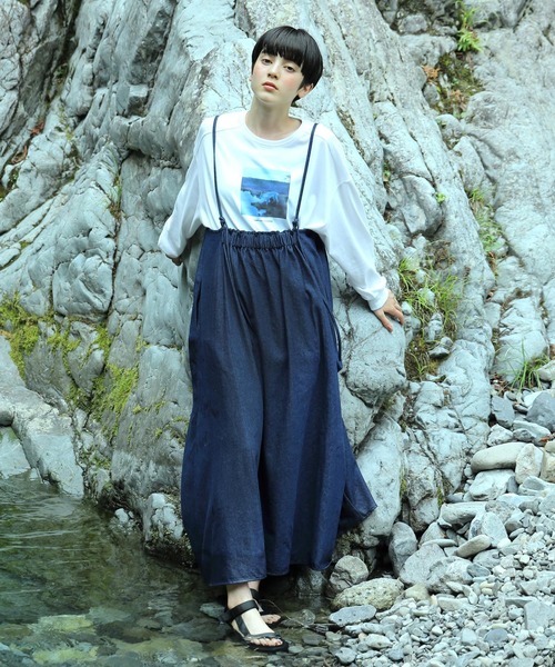 studio CLIP(スタディオクリップ)の「【フォトグラファー かくたみほさんコラボ】フィンランドフォトTシャツ(Tシャツ/カットソー・レディース・その他2/その他1/その他3・FREE)」の4枚目の写真