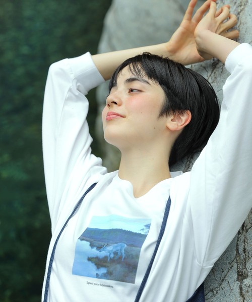 studio CLIP(スタディオクリップ)の「【フォトグラファー かくたみほさんコラボ】フィンランドフォトTシャツ(Tシャツ/カットソー・レディース・その他2/その他1/その他3・FREE)」の7枚目の写真