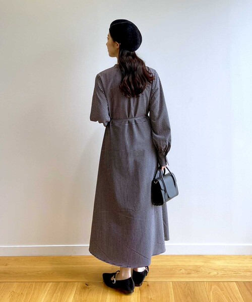 新品即決！オペークドットクリップ★Ｌサイズ（11号）暖か軽量ダウン風布地中綿ジャケット　 （オペークドットクリップ）の「◇ボリュームスリーブ