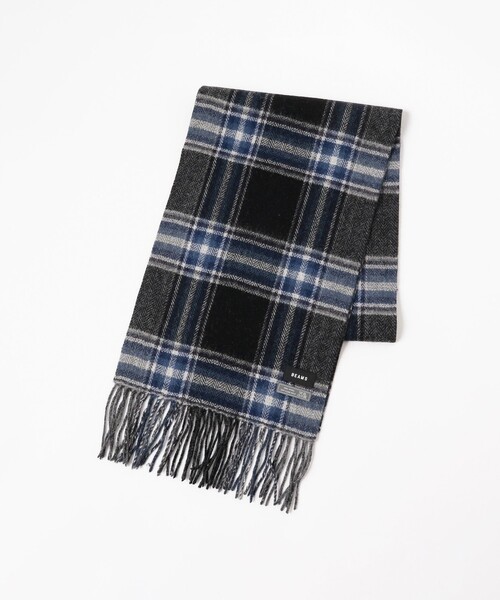 【新品】BEGG × BEAMS PLUS / 別注 タータンチェック柄マフラー 新品】BEGG × BEAMS PLUS / 別注 タータンチェック柄マフラー