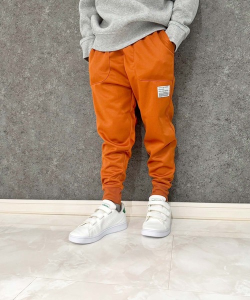 THE CASUAL（カジュアル）の「ダンボールニット　スウェットパンツ（スウェットパンツ・キッズ・チャコール/ベージュ/ネイビー/ベージュ系/杢グレー/ヘザーチャコール/ブラック/カーキ/その他/オレンジ/ダークグリーン・110cm/120cm/130cm/140cm/150cm/160cm）」の10枚目の写真