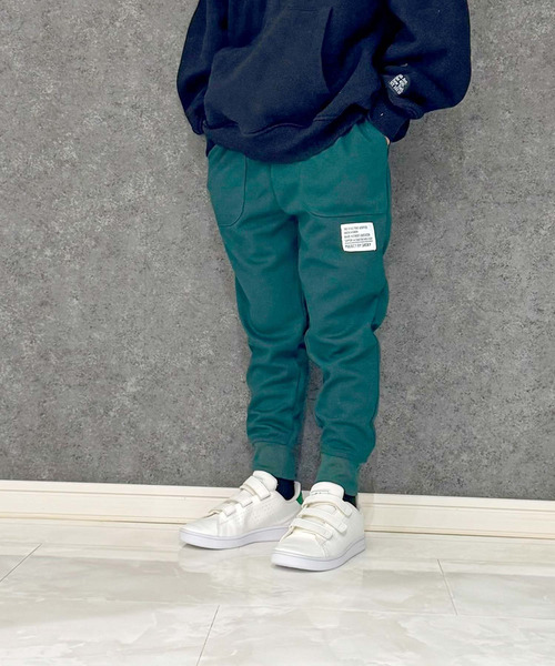 THE CASUAL（カジュアル）の「ダンボールニット　スウェットパンツ（スウェットパンツ・キッズ・チャコール/ベージュ/ネイビー/ベージュ系/杢グレー/ヘザーチャコール/ブラック/カーキ/その他/オレンジ/ダークグリーン・110cm/120cm/130cm/140cm/150cm/160cm）」の7枚目の写真