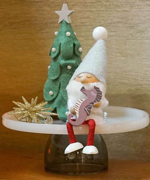 新品未使用　ノルディカニッセ　クリスマスツリー　木製　フェルト　限定 NORDIKA nisse ノルディカ ニッセ クリスマス 木製人形（スノー