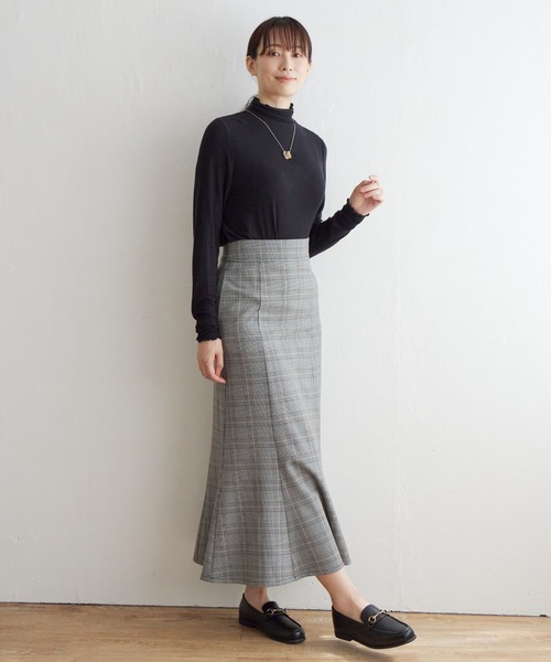 ikka(イッカ)の「あたたか Beasystretch スカート(スカート・レディース・その他4/その他1/ブラック・L/M/S)」の14枚目の写真