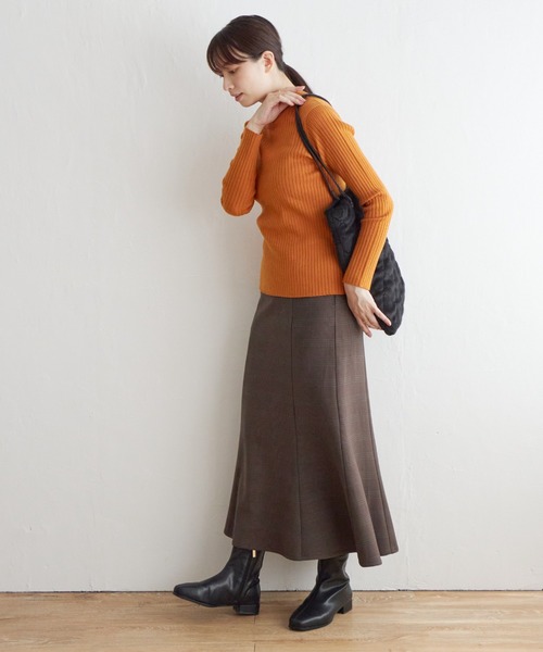 ikka(イッカ)の「あたたか Beasystretch スカート(スカート・レディース・その他4/その他1/ブラック・L/M/S)」の13枚目の写真
