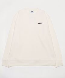フィラ FILA 裏起毛ワンポイントクルー