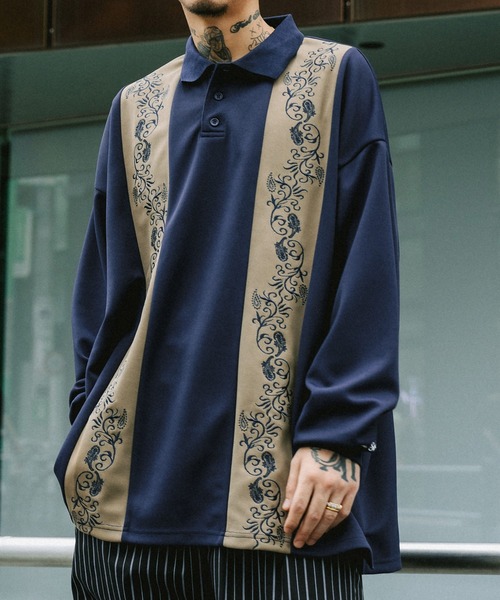 新品タグ付き⚫️Embroidery Polo Sweatshirt 新品タグ付き⚫️Embroidery Polo Sweatshirt 2025年最新