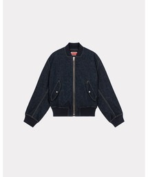 希少　KENZO JEANS ボンバージャケット ブルゾン　ビーズロゴ KENZO（ケンゾー）の「デニム ボンバージャケット（その他アウター