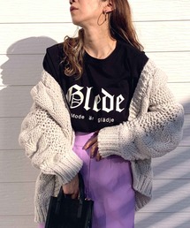 Q | ゴシックロゴロンT(Tシャツ/カットソー)