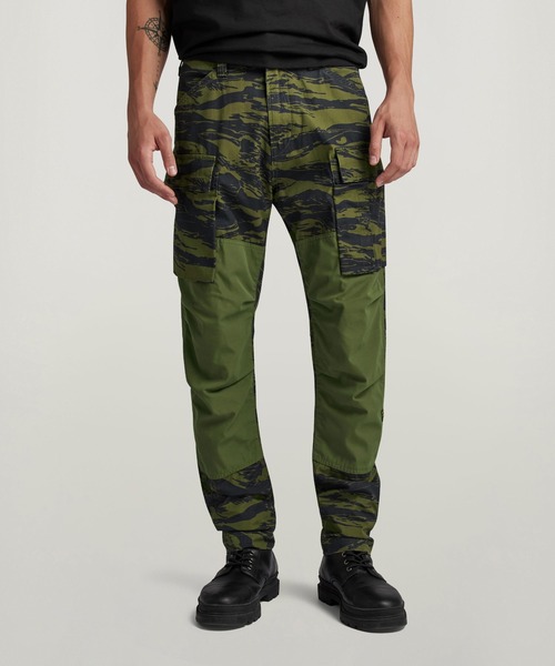 G-STAR(ジースター)の「3D REGULAR TAPERED CARGO PANTS 2.0/立体裁断レギュラーテーパードカーゴパンツ/タイガーカモフラ(カーゴパンツ・メンズ・タイガーカモ・28/30/30/30/31/30/32/30/33/30/34/30/29/30/32/32/30/32/31/32/29/32/28/32/33/32)」の3枚目の写真