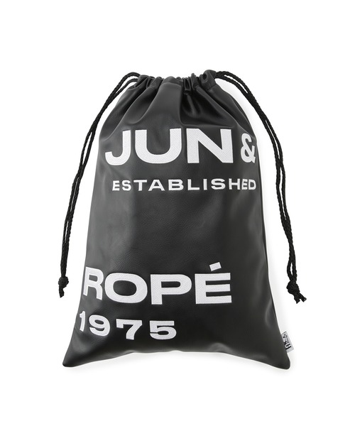JUN&ROPE'(ジュンアンドロペ)の「HOLIDAY DELUXE SHOE BAG(ゴルフグッズ・レディース・ホワイト/ネイビー/ブラック・FREE)」の2枚目の写真