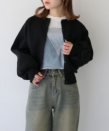 HER CLOSET | 【HER CLOSET】WEB限定ニュアンスパネルプリントロゴロンT WEB LIMITED NUANCE PANEL PRINT LOGO LONG TEE(Tシャツ/カットソー)