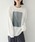 HER CLOSET�i�n�[�N���[�[�b�g�j�́u�yHER CLOSET�zWEB����j���A���X�p�l���v�����g���S����T WEB LIMITED NUANCE PANEL PRINT LOGO LONG TEE�iT�V���c/�J�b�g�\�[�j�v�b�`���R�[���O���[