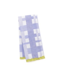 Francfranc | 抗菌防臭 チェック フェイスタオル パープル(タオル)
