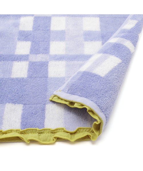 Francfranc（フランフラン）の「抗菌防臭 チェック フェイスタオル パープル（タオル・レディース・パープル・FREE）」の4枚目の写真