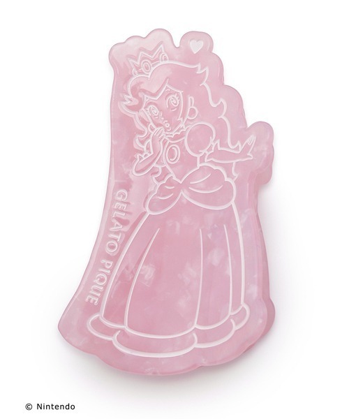 gelato pique（ジェラートピケ）の「【ピーチコレクション】ヘアクリップ（バレッタ/ヘアクリップ・レディース・ミント/ピンク/イエロー・FREE）」の3枚目の写真