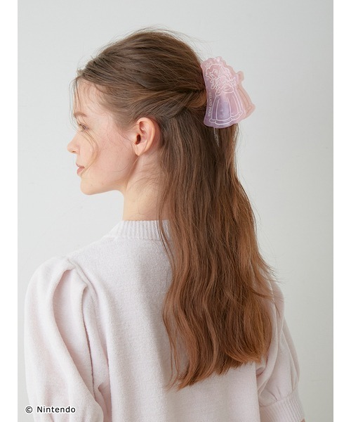 gelato pique（ジェラートピケ）の「【ピーチコレクション】ヘアクリップ（バレッタ/ヘアクリップ・レディース・ミント/ピンク/イエロー・FREE）」の11枚目の写真