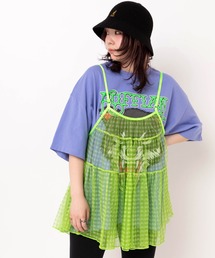 RNA（アールエヌエー）の「B2806 チュールメッシュキャミ（キャミソール）」