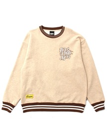 EXAMPLE | EXAMPLE BLESSING WORLDS RIBCOLOUR CREWNECK(スウェット)