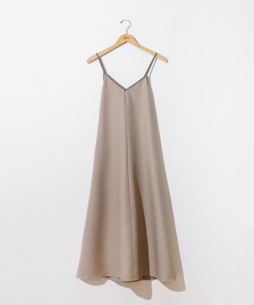 flower(フラワー)の「パイピングフレアワンピース(ワンピース・レディース・ベージュ/グレー・FREE)」の16枚目の写真