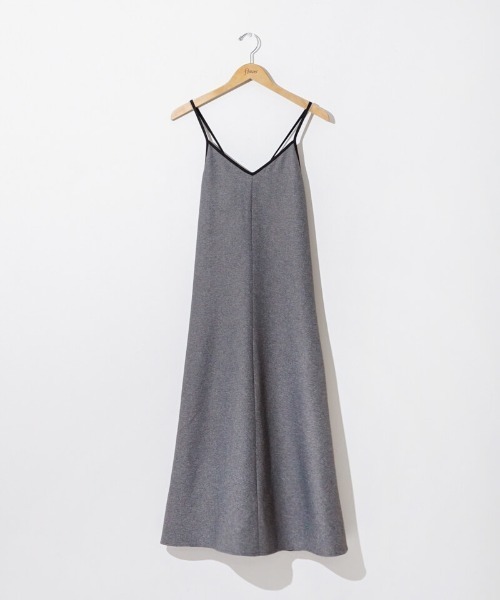 flower(フラワー)の「パイピングフレアワンピース(ワンピース・レディース・ベージュ/グレー・FREE)」の15枚目の写真