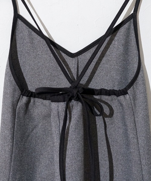 flower(フラワー)の「パイピングフレアワンピース(ワンピース・レディース・ベージュ/グレー・FREE)」の11枚目の写真