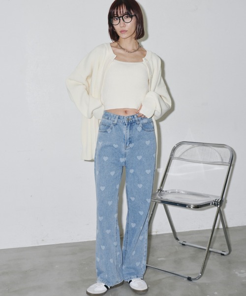 Auntie Rosa Holiday（アンティローザホリデー）の「2WAYオーバーサイズクルーカーディガン（カーディガン/ボレロ・レディース・イエロー/ピンク/オフホワイト・FREE）」の21枚目の写真