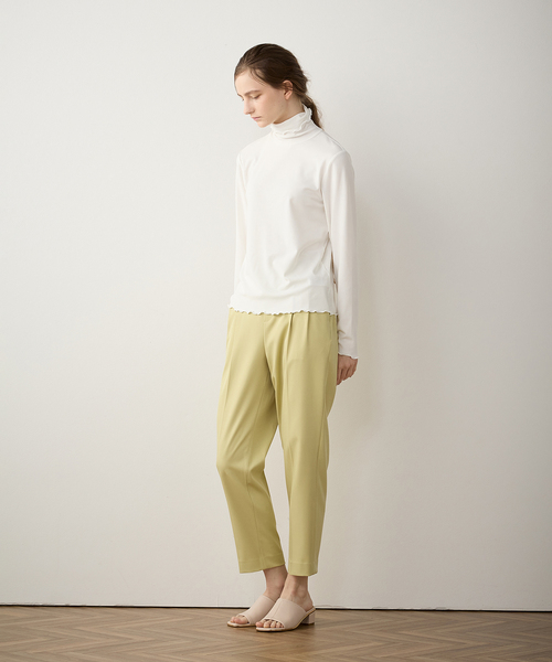 LE SOUK HOLIDAY(ルスークホリデー)の「メローハイネックプルオーバー(Tシャツ/カットソー・レディース・ネイビー/グリーン/ブラック/オフホワイト・M/L)」の16枚目の写真