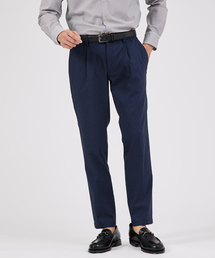 【セットアップ対応/FLEX PANTS】スーパーストレッチ リネンブレンド スラックス
