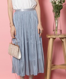 MHBG TOKYO（エムエイチビージートーキョー）の「ヴィンテージサテン プリーツスカート（スカート）」