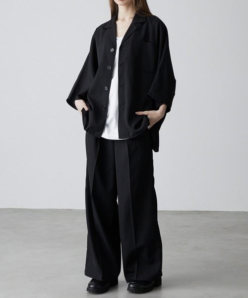 CIASENSE（シアセンス）の「【2点セット】ドルマンシャツジャケット