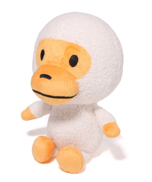 A BATHING APE（アベイシングエイプ）の「BABYILO PLUSH DOLL（フィギュア・メンズ・ホワイト/ブラック/ブラウン・FREE）」の4枚目の写真
