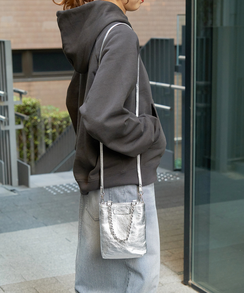 GIANNI CHIARINI（ジャンニ キアリーニ）の「【GIANNI CHIARINI / ジャン二キャリー二】CAMILLA（ショルダーバッグ・レディース・ゴールド/シルバー・FREE）」の10枚目の写真