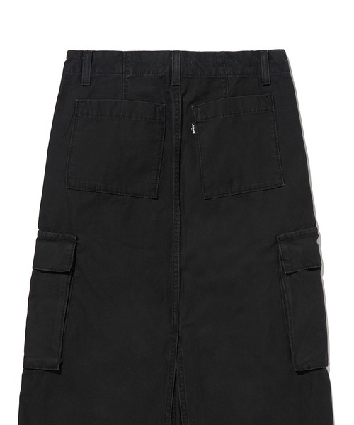 Levi's（リーバイス）の「Levi's/リーバイス カーゴ ミディスカート ブラック METEORITE（スカート・レディース・ブラック・23inch/27inch/26inch/25inch/24inch/28inch）」の7枚目の写真