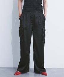 CE'E_SE'E | [追加]シャイニーサテンカーゴパンツ(カーゴパンツ)