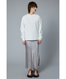 Switting drawst dress (スウィッチング ドロスト ドレス)（ワンピース