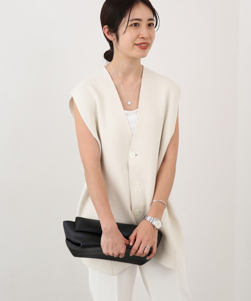 新品2024SS イエナ　ビックニットベスト IENA（イエナ）の「ビックニットベスト（ベスト）」 - WEAR