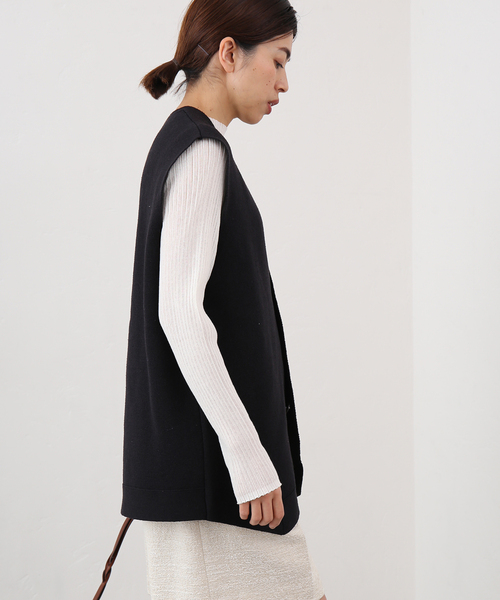 新品2024SS イエナ　ビックニットベスト IENA（イエナ）の「ビックニットベスト（ベスト）」 - WEAR