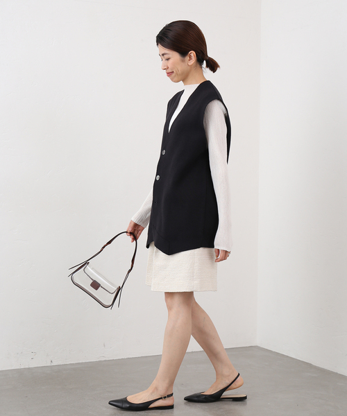 新品2024SS イエナ　ビックニットベスト IENA（イエナ）の「ビックニットベスト（ベスト）」 - WEAR