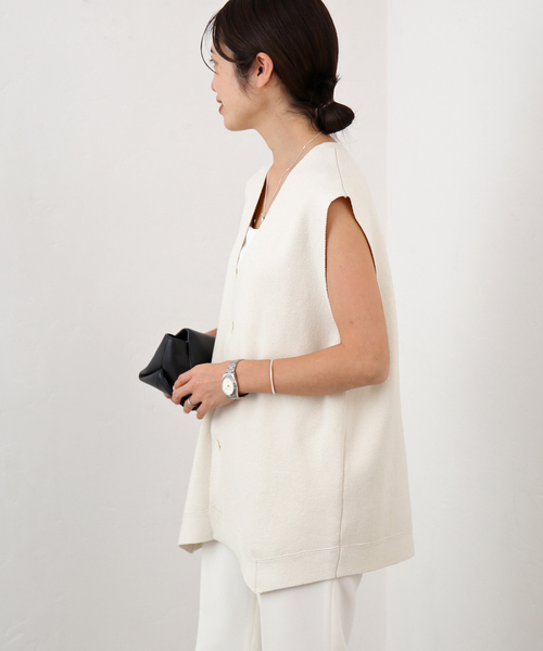 IENA（イエナ）の「ビックニットベスト（ベスト）」 - WEAR