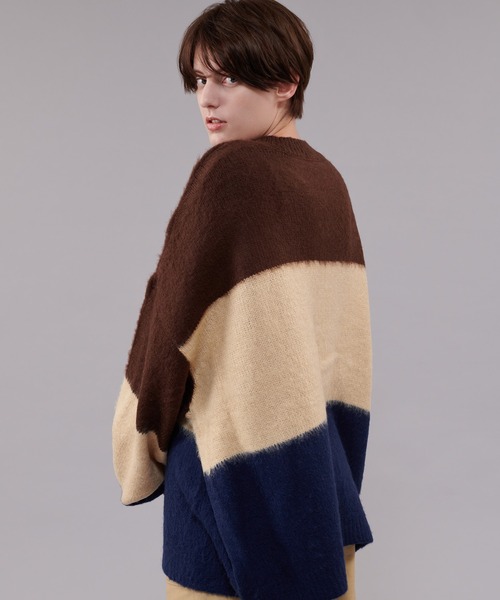 ONCILY（オンシェリー）の「長袖ニット（ニット/セーター・メンズ・ネイビー・MEDIUM）」の11枚目の写真