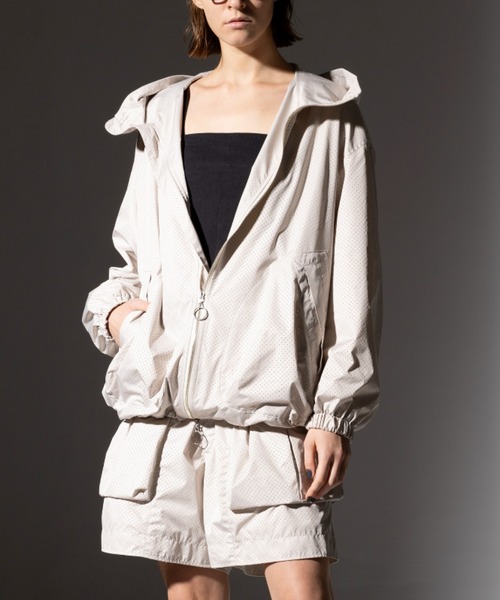 【セール】Robes & Confections/ローブス&コンフェクションズ/Water-repellent Heat Punching Cloth Hooded Jacket/KRC-Y01-502H（ブルゾン）｜ROBES&CONFECTIONS（ローブスコンフェクションズ） 32,533円